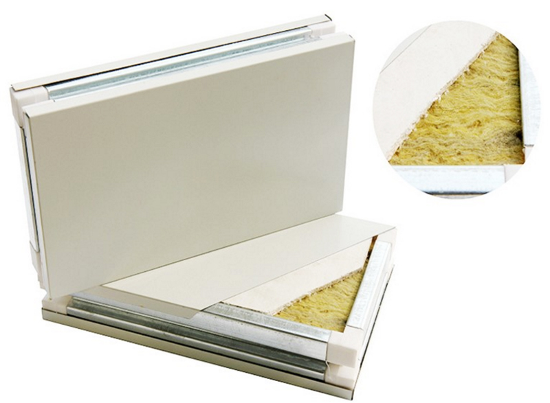 巖棉玻鎂夾芯板,凈化板材